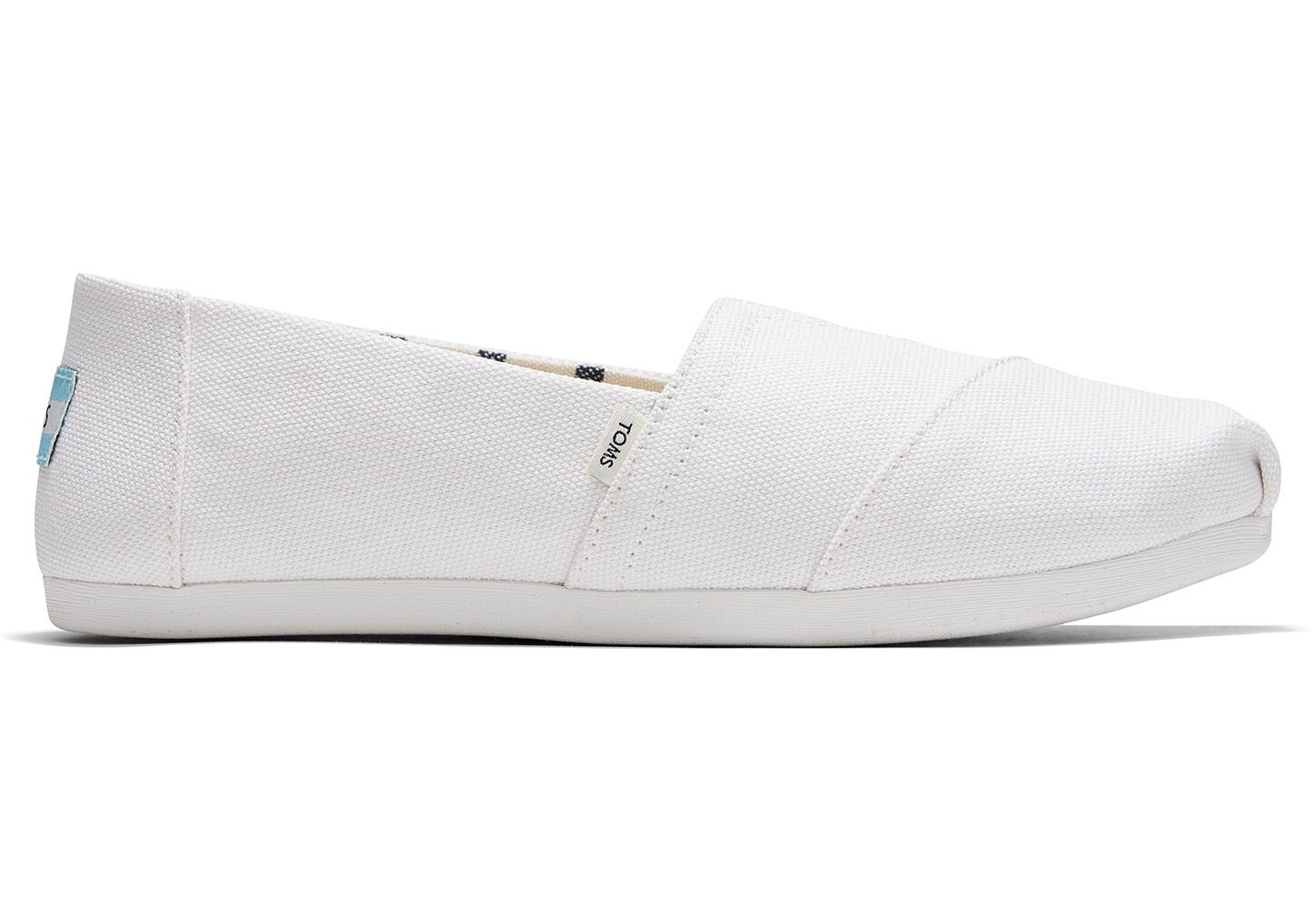 Toms Classics Heritage Canvas - Womens Alpargata Espadrilles - White - NZ - 905237MFH